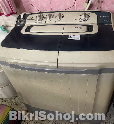 Samsung semi auto washing machine